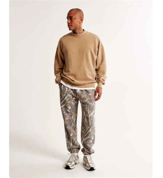 Pantalones para Hombre con Impresión Digital 3D Diseño de Hojas - Image 7