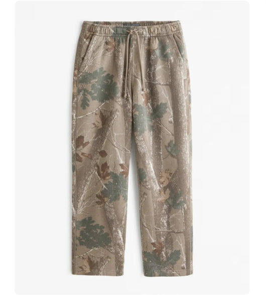 Pantalones para Hombre con Impresión Digital 3D Diseño de Hojas - Image 9