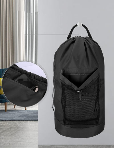 Mochila de Viaje Impermeable con Cordón - Gran Capacidad y Diseño Plegable - Image 13