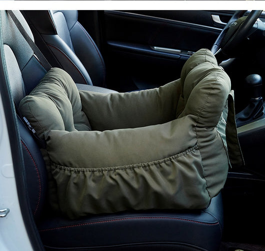 Cama de Seguridad para Mascotas en Auto - Asiento Auxiliar Multifuncional - Image 16