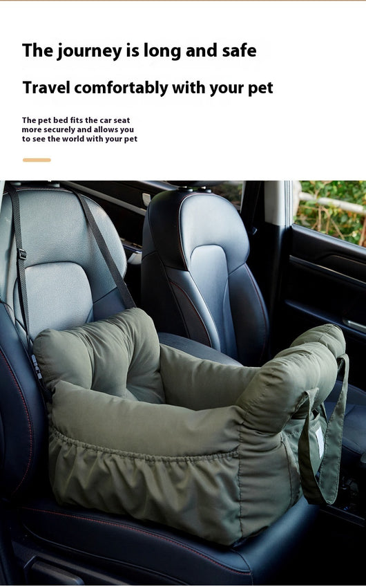 Cama de Seguridad para Mascotas en Auto - Asiento Auxiliar Multifuncional - Image 19