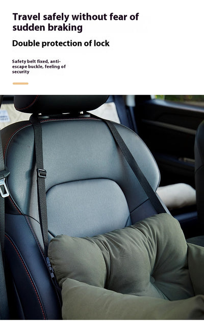 Cama de Seguridad para Mascotas en Auto - Asiento Auxiliar Multifuncional - Image 29