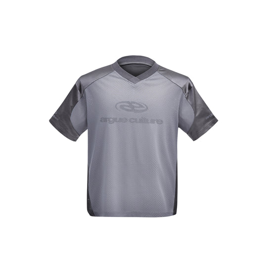 Blusa Suelta de Malla Plateada con Manga Corta - Image 18