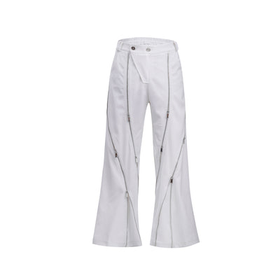Pantalones Casuales Holgados con Drapeado para Hombre - Image 16