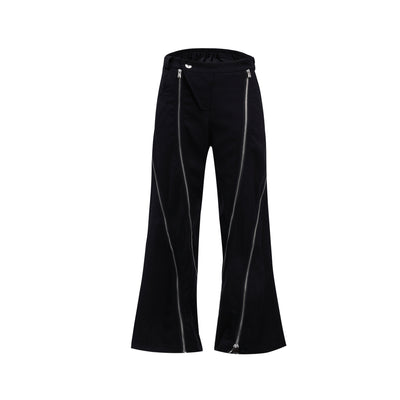 Pantalones Casuales Holgados con Drapeado para Hombre - Image 19