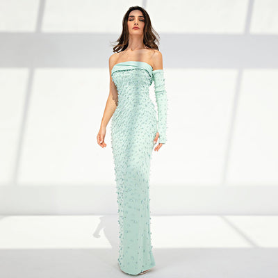 Vestido Shawl con Lentejuelas para Fiestas y Eventos - Image 15