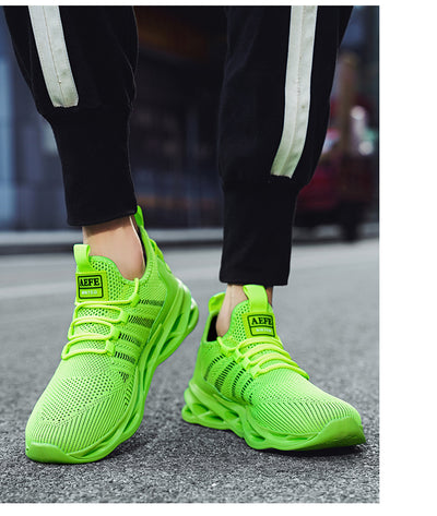 Zapatillas Deportivas Cómodas Estilo Coreano Talla Grande Hombre Malla Transpirable - Image 28