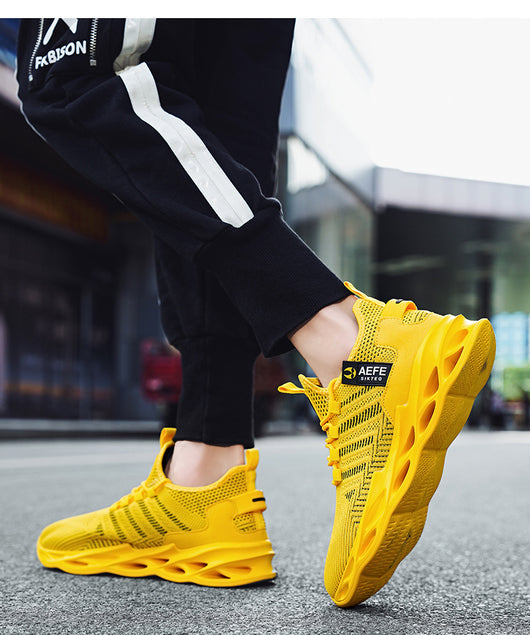 Zapatillas Deportivas Cómodas Estilo Coreano Talla Grande Hombre Malla Transpirable - Image 31
