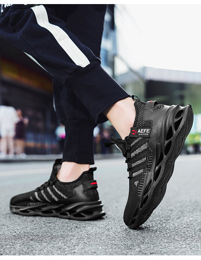 Zapatillas Deportivas Cómodas Estilo Coreano Talla Grande Hombre Malla Transpirable - Image 33
