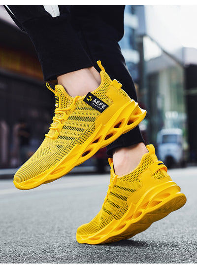 Zapatillas Deportivas Cómodas Estilo Coreano Talla Grande Hombre Malla Transpirable - Image 34