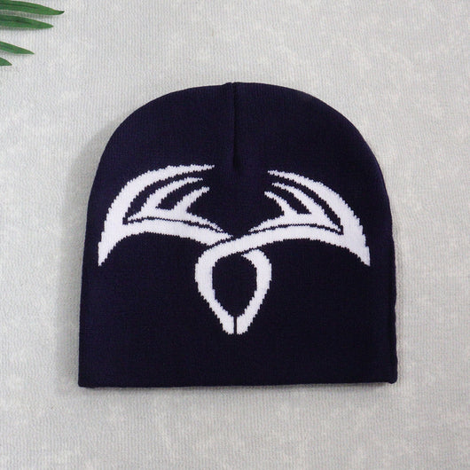 Gorro de Lana con Astas Tejido - Diseño Navideño Trendy - Image 48