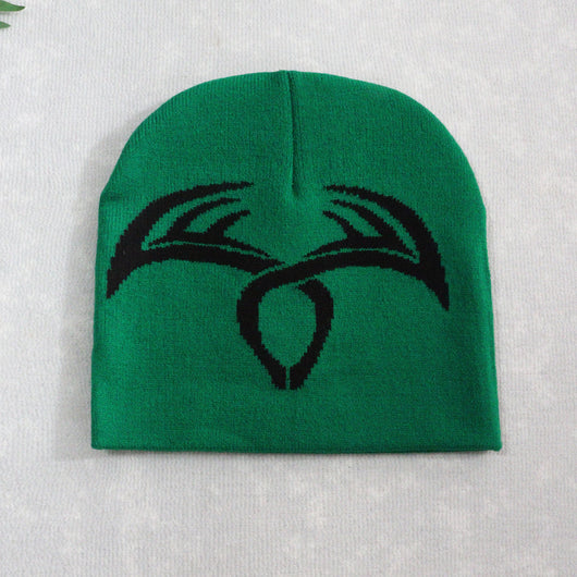 Gorro de Lana con Astas Tejido - Diseño Navideño Trendy - Image 52