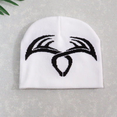 Gorro de Lana con Astas Tejido - Diseño Navideño Trendy - Image 55