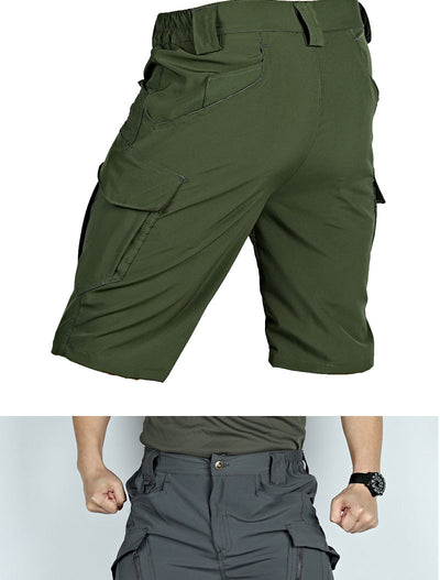 Pantalones Tácticos Cortos Transpirables Stretch IX9 - Secado Rápido - Image 20