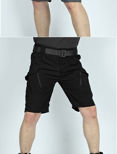 Pantalones Tácticos Cortos Transpirables Stretch IX9 - Secado Rápido - Image 23