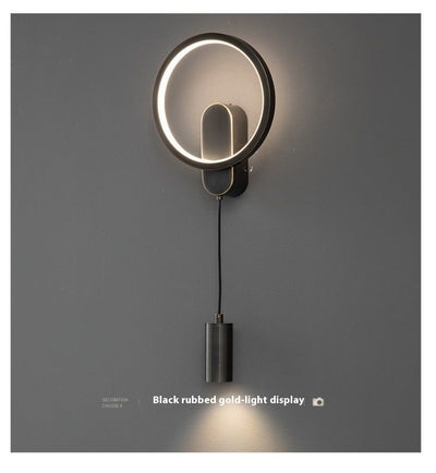 Lámpara de Pared Cobre Lujo para Dormitorio y Mesita de Noche - Image 23