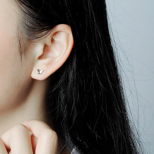 Aretes de Plata con Diseño de Mariposa para Mujer - Image 8
