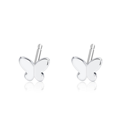 Aretes de Plata con Diseño de Mariposa para Mujer - Image 9