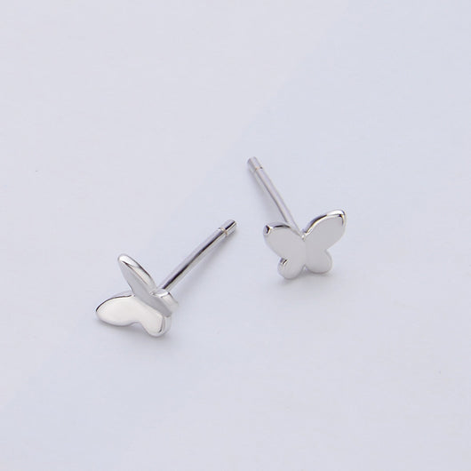 Aretes de Plata con Diseño de Mariposa para Mujer - Image 12