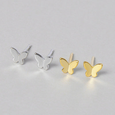 Aretes de Plata con Diseño de Mariposa para Mujer - Image 13