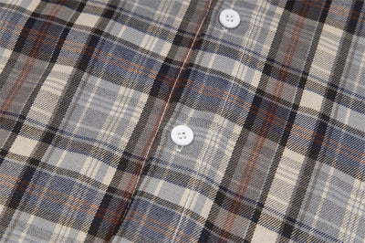 Camisa a Cuadros de Manga Corta para Hombre - Estilo Versátil - Image 23