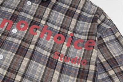 Camisa a Cuadros de Manga Corta para Hombre - Estilo Versátil - Image 29