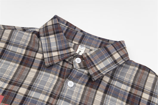 Camisa a Cuadros de Manga Corta para Hombre - Estilo Versátil - Image 35