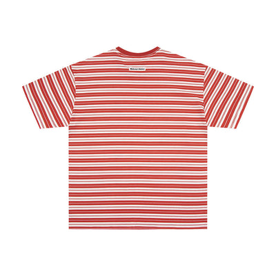 Camiseta Rayada de Cuello Redondo para Hombre - Image 31