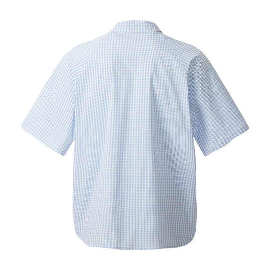 Camisa Cuadriculada Suelta de Manga Corta para Hombre - Image 25