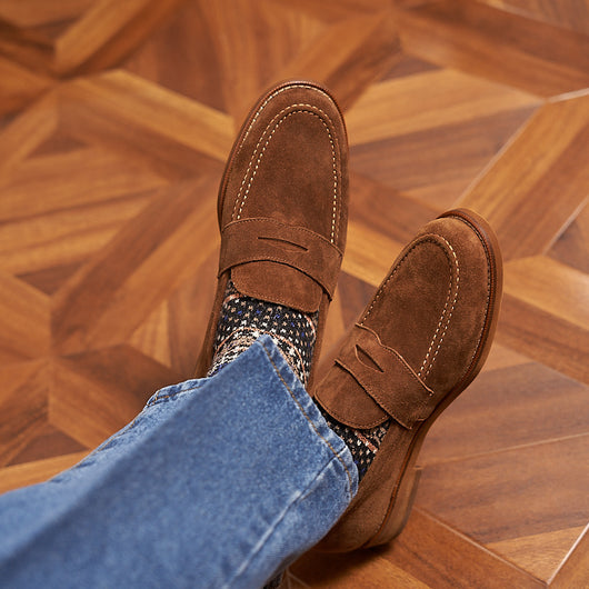 Mocasines Retro de Cuero Genuino Hechos a Mano - Image 45