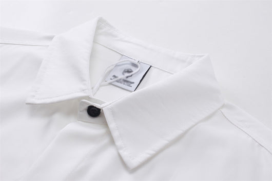 Camisa Suelta Estampado Cruz para Hombre - Perfecta para Verano - Image 29