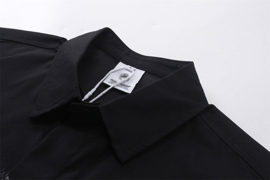 Camisa de Manga Corta con Estampado Abstracto para Hombre - Image 23