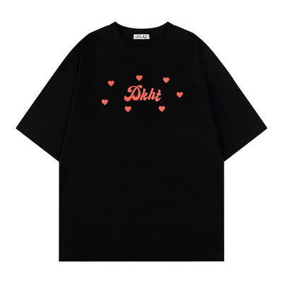 Playera Hombre Estampado Corazón con Letras - Image 26