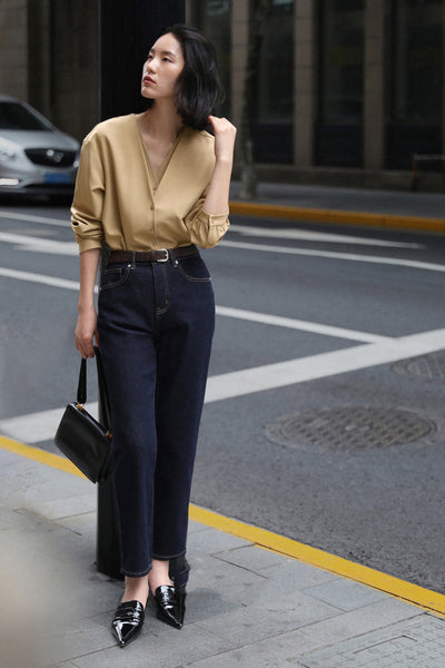Blusa Elegante con Efecto Capas y Mangas Abullonadas - Image 14