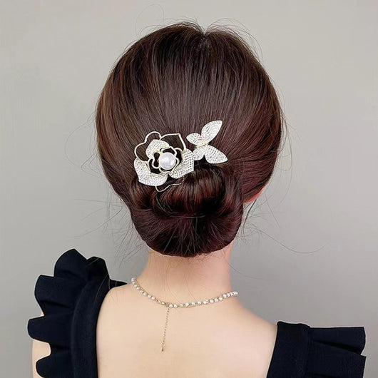 Rizador de Cabello Efecto Cola de Pez Floral Elegante - Image 17