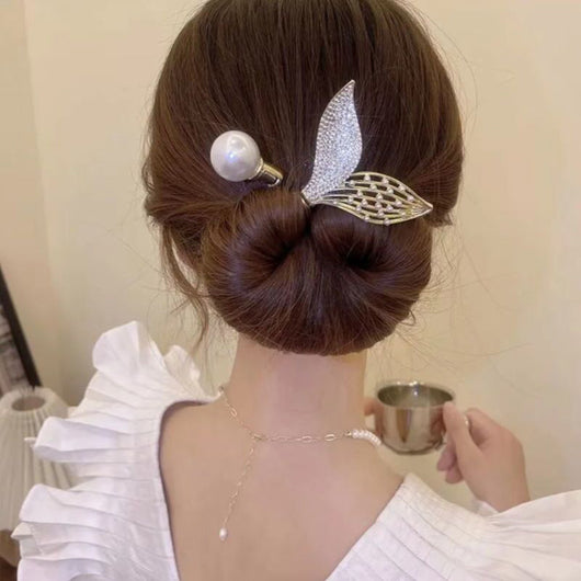 Rizador de Cabello Efecto Cola de Pez Floral Elegante - Image 18