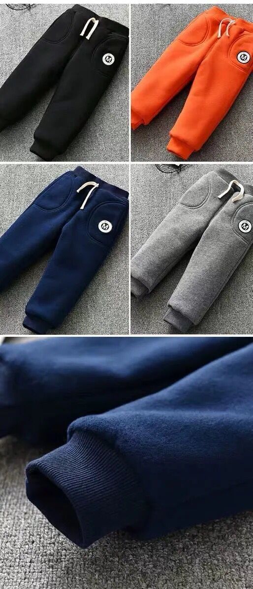 Pantalones de Algodón para Bebé con Forro Polar - 0 a 6 Años - Image 26