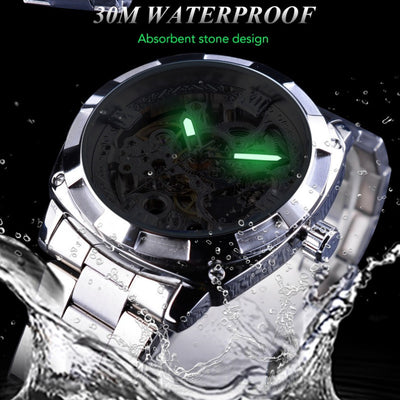 Reloj Mecánico Automático Hueco Impermeable para Hombre - Diseño Elegante - Image 9