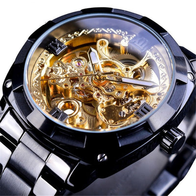 Reloj Mecánico Automático Hueco Impermeable para Hombre - Diseño Elegante - Image 11