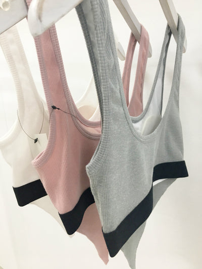 Sostén Deportivo de Color Liso - Image 18