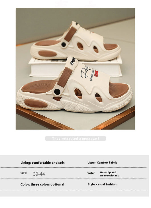 Sandalias Cómodas para Hombre - Pantuflas Deslizables de Verano - Image 20