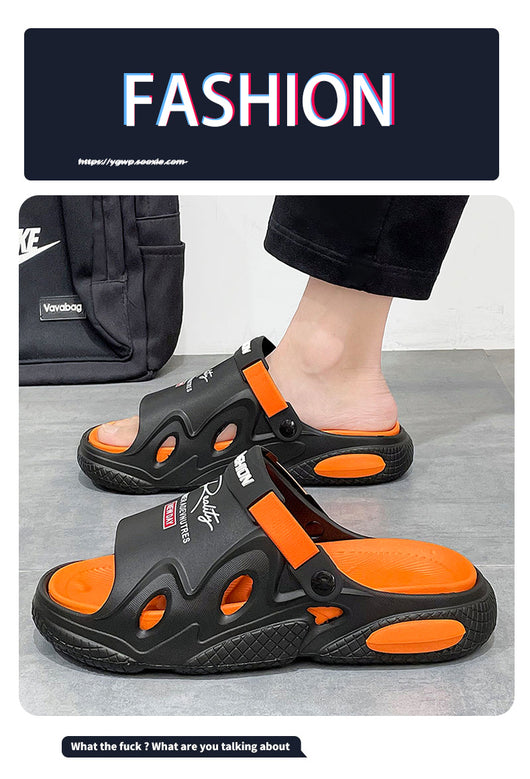 Sandalias Cómodas para Hombre - Pantuflas Deslizables de Verano - Image 22