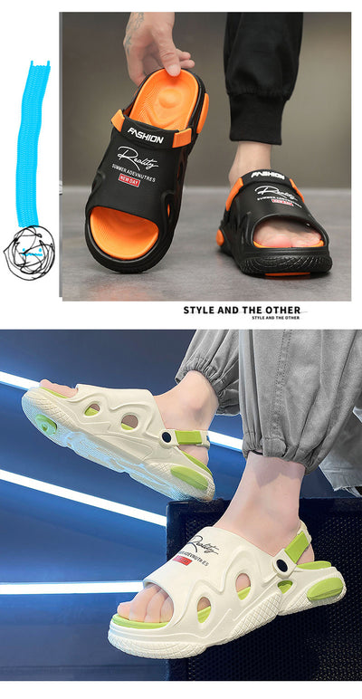 Sandalias Cómodas para Hombre - Pantuflas Deslizables de Verano - Image 25
