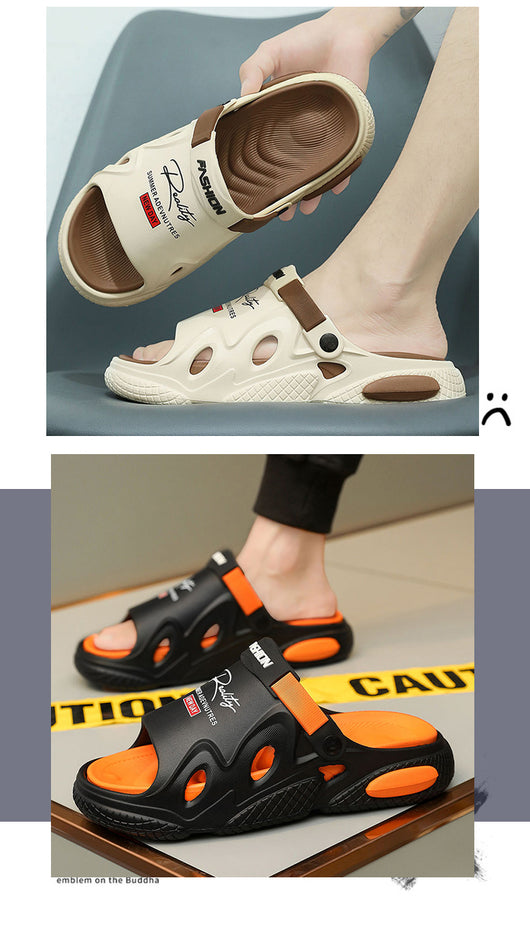 Sandalias Cómodas para Hombre - Pantuflas Deslizables de Verano - Image 26