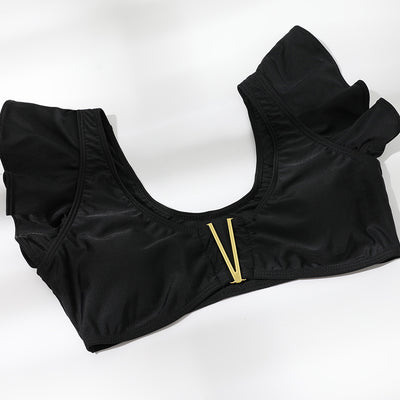 Traje de Baño Deportivo Cintura Alta con Abertura - Image 13