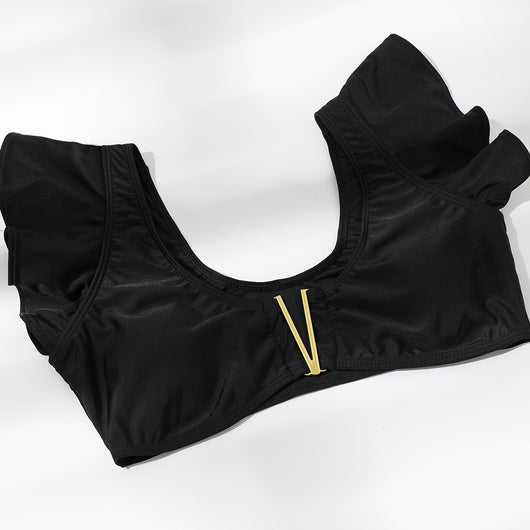 Traje de Baño Deportivo Cintura Alta con Abertura - Image 13