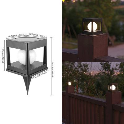 Lámpara Solar Esférica para Jardín con Enchufe - Image 15