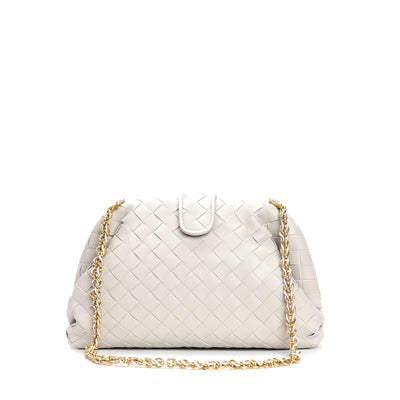 Bolso Mensajero de Cuero Genuino Tejido Cuadrado Pequeño - Image 19