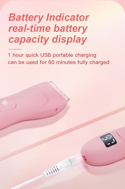 Black round charging base and coiled USB cable inside an open brown cardboard box on a dark wooden surface. - Image 30