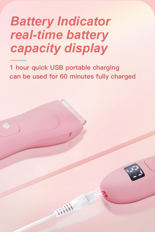 Black round charging base and coiled USB cable inside an open brown cardboard box on a dark wooden surface. - Image 30